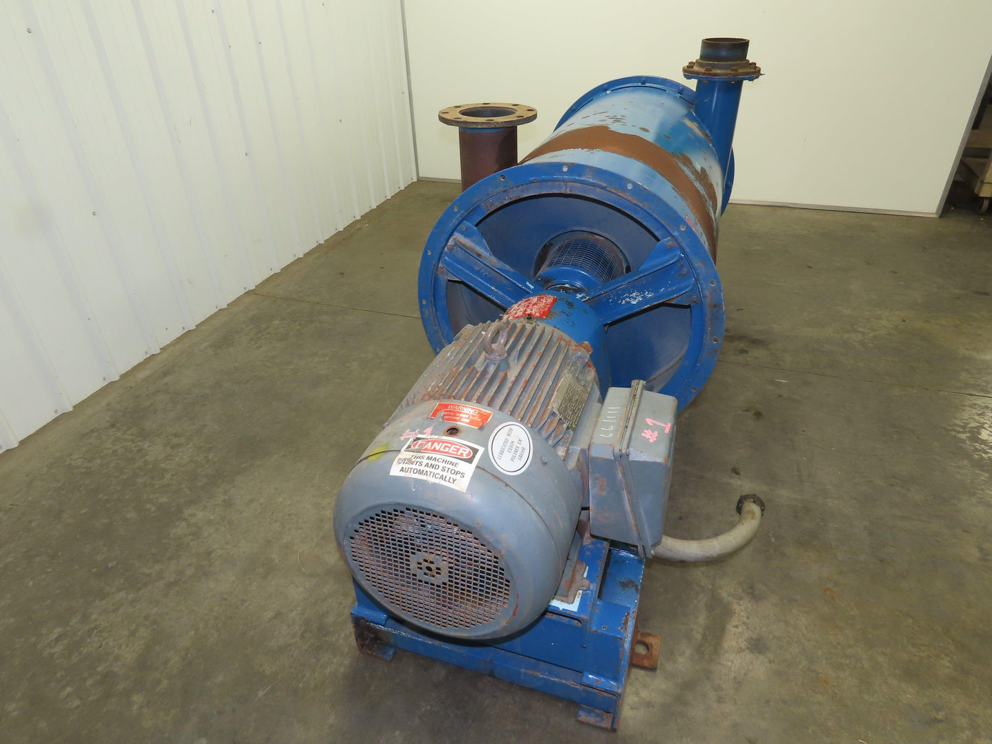 Spencer 12040-H Multi-Stage Centrifugal Blower 350CFM 3500RPM 40Hp 3Ph 230/460V