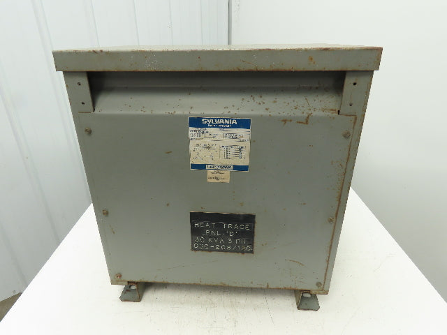 Sylvania 302-512-3A Stepdown Power Transformer 600-208/120V 30KVA 3Ph 60Hz