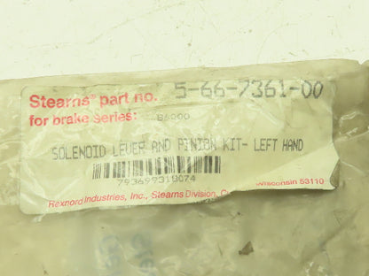 Stearns Brake 5-66-7361-00 Solenoid Lever & Pinion Kit Left Hand  86000 Series