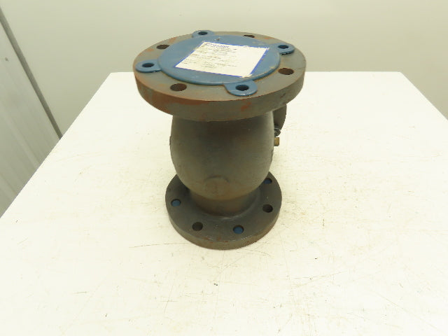 Collins I0117 Swing Check Valve 4" ASME 150# Brass Horizonal Mount
