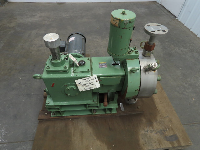 Nikkiso 1S4AY-0.8-50D1MSP Milflo Metering Dosing Pump 72GPH 150PSI 1.25" ASMI