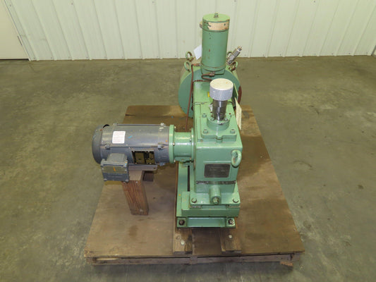 Nikkiso 1S4AY-0.8-50D1MSP Milflo Metering Dosing Pump 72GPH 150PSI 1.25" ASMI