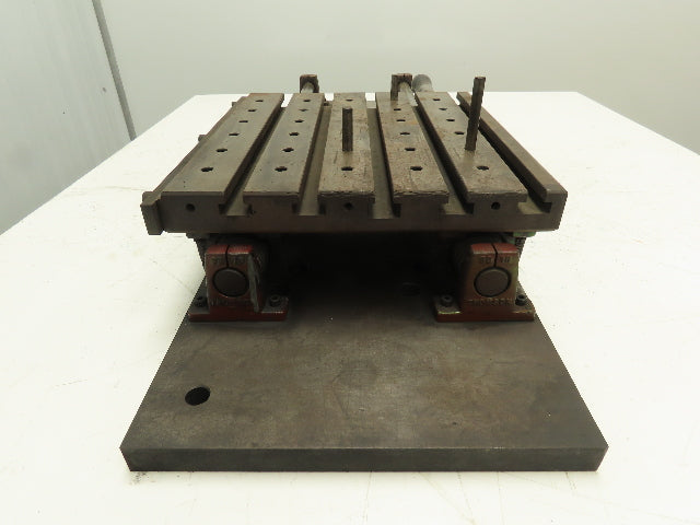 Sliding Milling Work Table Top Slotted Top 13.5x12.25" Base 36x12x1"