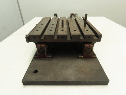Sliding Milling Work Table Top Slotted Top 13.5x12.25" Base 36x12x1"