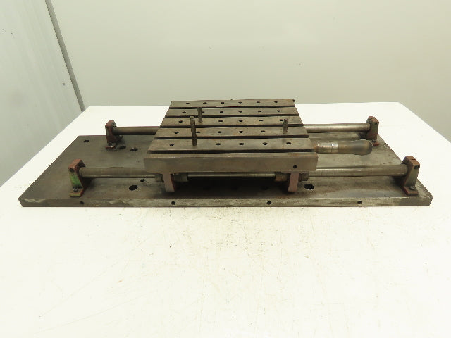 Sliding Milling Work Table Top Slotted Top 13.5x12.25" Base 36x12x1"