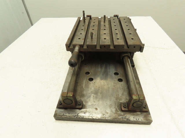 Sliding Milling Work Table Top Slotted Top 13.5x12.25" Base 36x12x1"