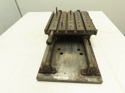 Sliding Milling Work Table Top Slotted Top 13.5x12.25" Base 36x12x1"