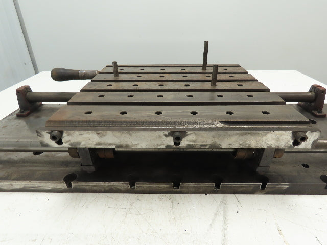 Sliding Milling Work Table Top Slotted Top 13.5x12.25" Base 36x12x1"