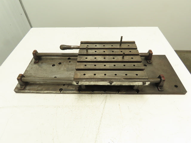 Sliding Milling Work Table Top Slotted Top 13.5x12.25" Base 36x12x1"