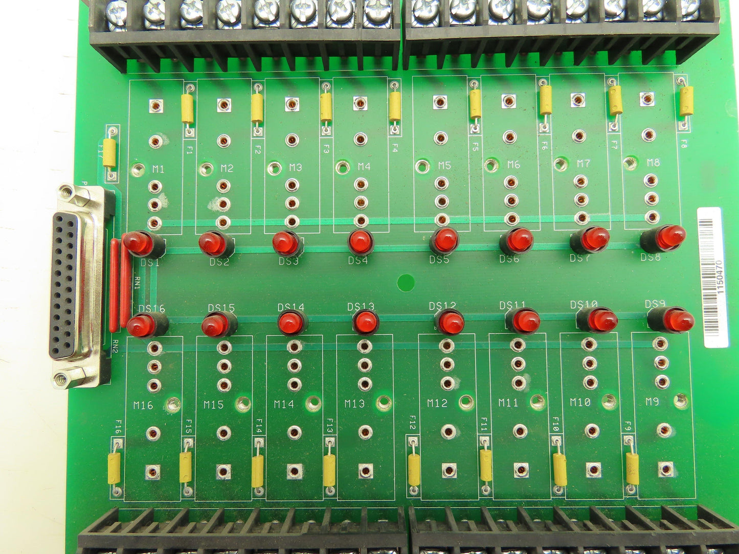 Electro Cam PS-4100-11-216 Control Board 16 I/O Rack Module Relay Panel