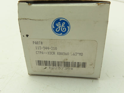 General Electric 113-544-210 Extended Temperature Range Probe 5 MHz 0.63"