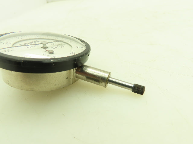 Ames 121 Shockless Inspection Gauge Dial Indicator 1/2" Stroke Measures to .01"