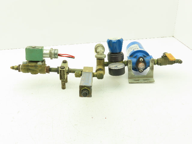 Parker HN15S-10CW Compressed Air Filter Regulator Solenoid Valve Assembly