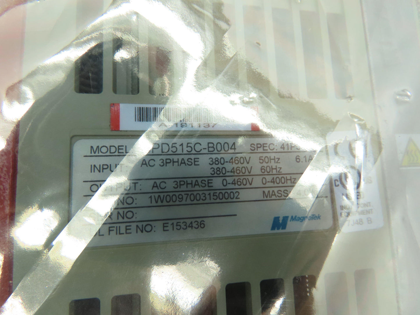 Magnetek GPD515C-B004 Impulse 4005AFG+ Variable Speed Drive Crane Control VFD