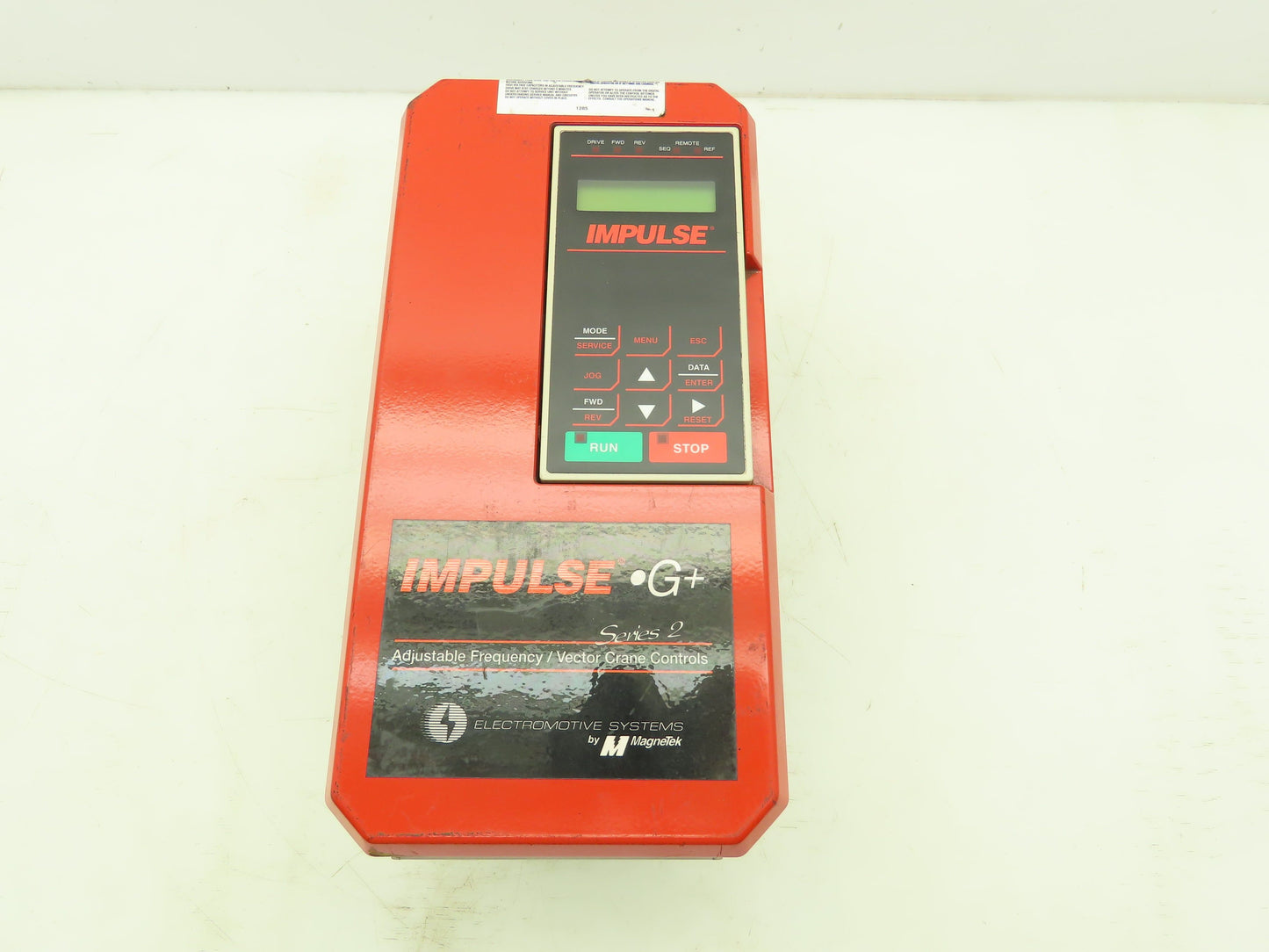 Magnetek CIMR-G5U43P7 Impulse 4008-AFG+ Variable Speed Drive Crane Control VFD