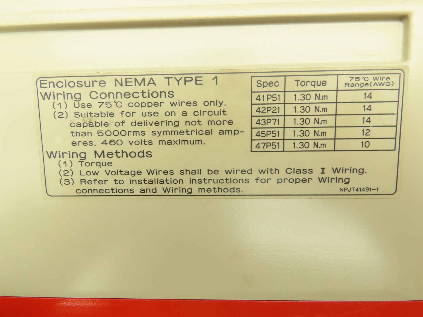 Magnetek 460AFD5-G+ Impulse Variable Speed Drive Crane Control VFD 460V 9A 3PH