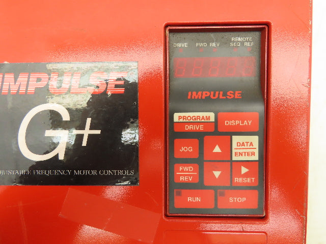 Magnetek 460AFD5-G+ Impulse Variable Speed Drive Crane Control VFD 460V 9A 3PH