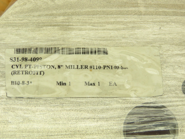 Miller 8" Bore Hydraulic Cylinder Piston Replacement