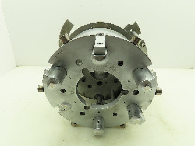Rotary Chuck Aerosol Can Capper Spray Can Capping System 2x2" Top 6 Position