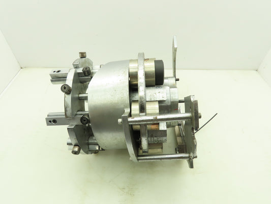 Rotary Chuck Aerosol Can Capper Spray Can Capping System 2x2" Top 6 Position