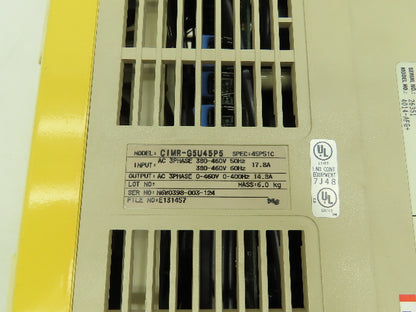 P&H CIMR-G5U45P5 Smartorque 4014-AFG+ Adjustable Frequency Drive Crane Control