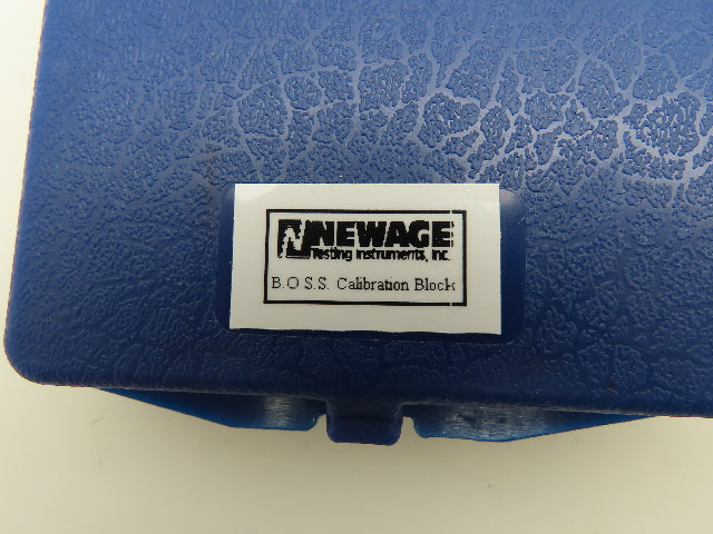 B.O.S.S. Newage HA0158 Calibration Block For Brinell Optical Scanning 3.64MM