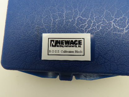 B.O.S.S. Newage HA0158 Calibration Block For Brinell Optical Scanning 3.64MM
