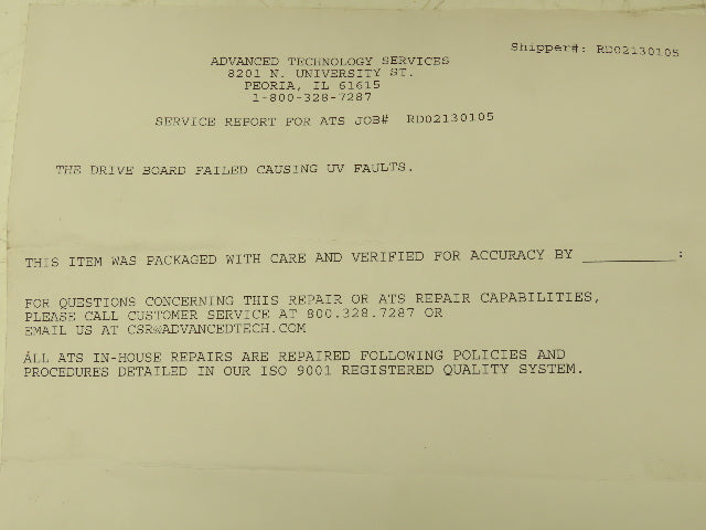 P&H 460AFD60-H Smartorque Adjustable Frequency Drive Crane Control 460V 90A 60Hp