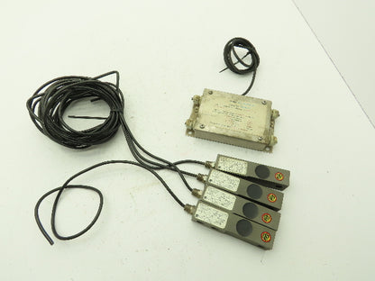HBM BLC-1.25K  3750 Lb Load Cell for Industrial Floor Scale 15000 Lb  Set of 4