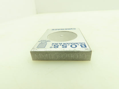 B.O.S.S. Newage HA0158 Calibration Block For Brinell Optical Scanning 3.64MM