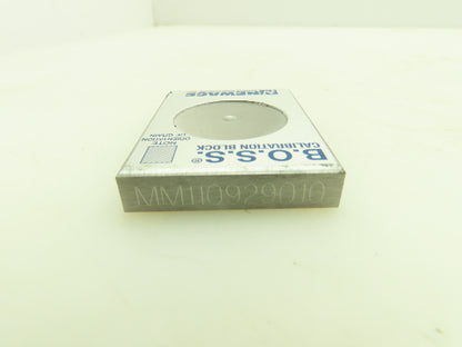 B.O.S.S. Newage HA0158 Calibration Block For Brinell Optical Scanning 3.64MM