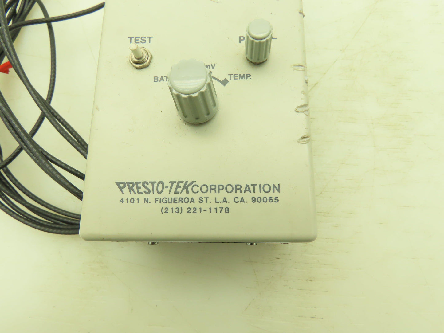 Presto-tek DP-36 Poly Pram Conductivity PH Meter