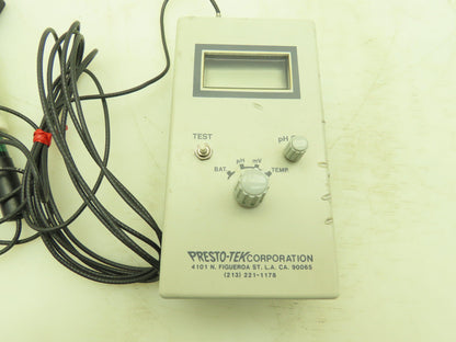 Presto-tek DP-36 Poly Pram Conductivity PH Meter