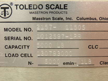 Toledo 743 3000 Lb Load Cell for Industrial Floor Scale 12000 Lb  Set of 4