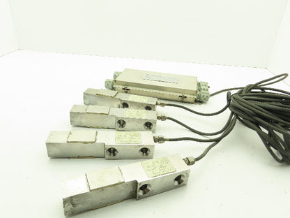 Toledo 743 3000 Lb Load Cell for Industrial Floor Scale 12000 Lb  Set of 4