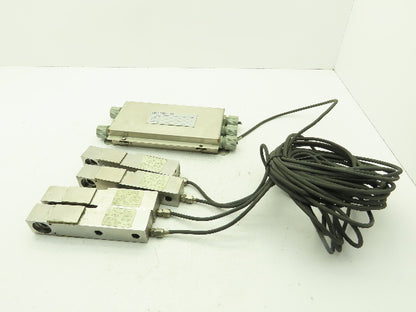 Toledo 743 3000 Lb Load Cell for Industrial Floor Scale 12000 Lb  Set of 4