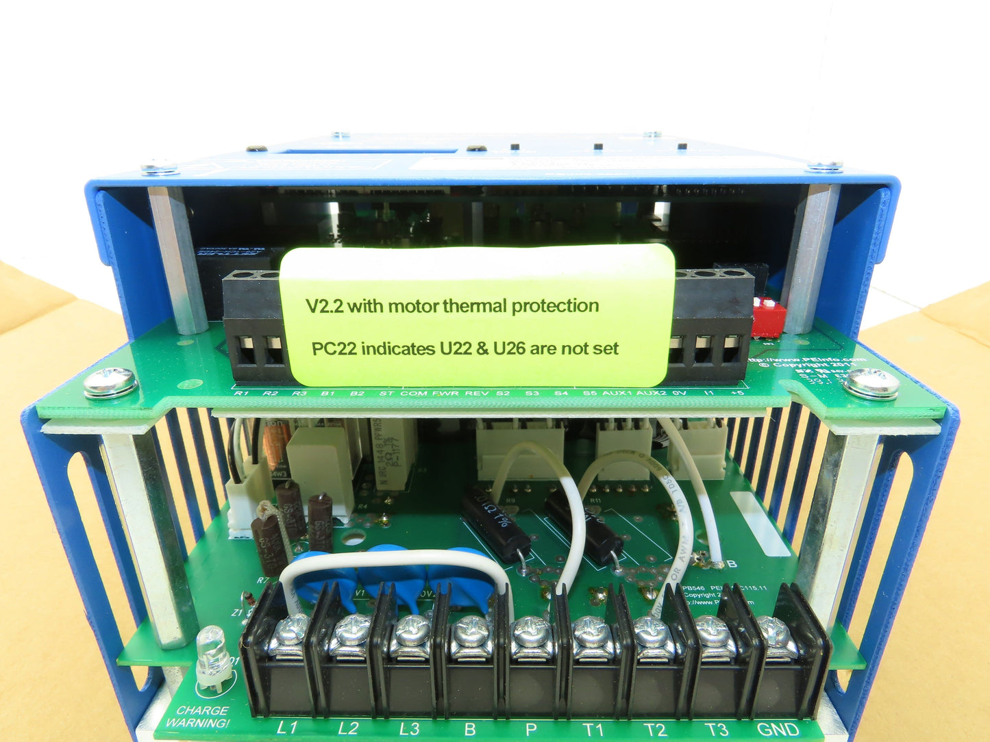 PE M346CXRH Micro Speed CX Adjustable Frequency Drive Crane Control 460V 5.6A