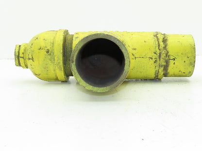 Whirl-Air-Flow Pneumatic Conveyor 3" Pipe Pressure Booster 90° Elbow