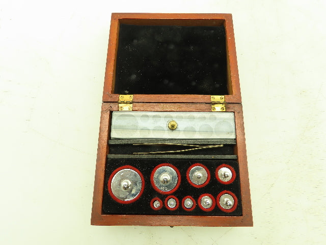 Scale Weights 9 Piece 1 Gram-100 Gram