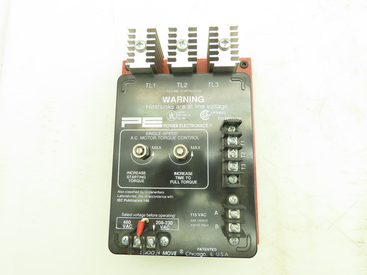 Power Electronics BT346-1D Smooth Move Soft Start Control 3Hp 460V Single Speed