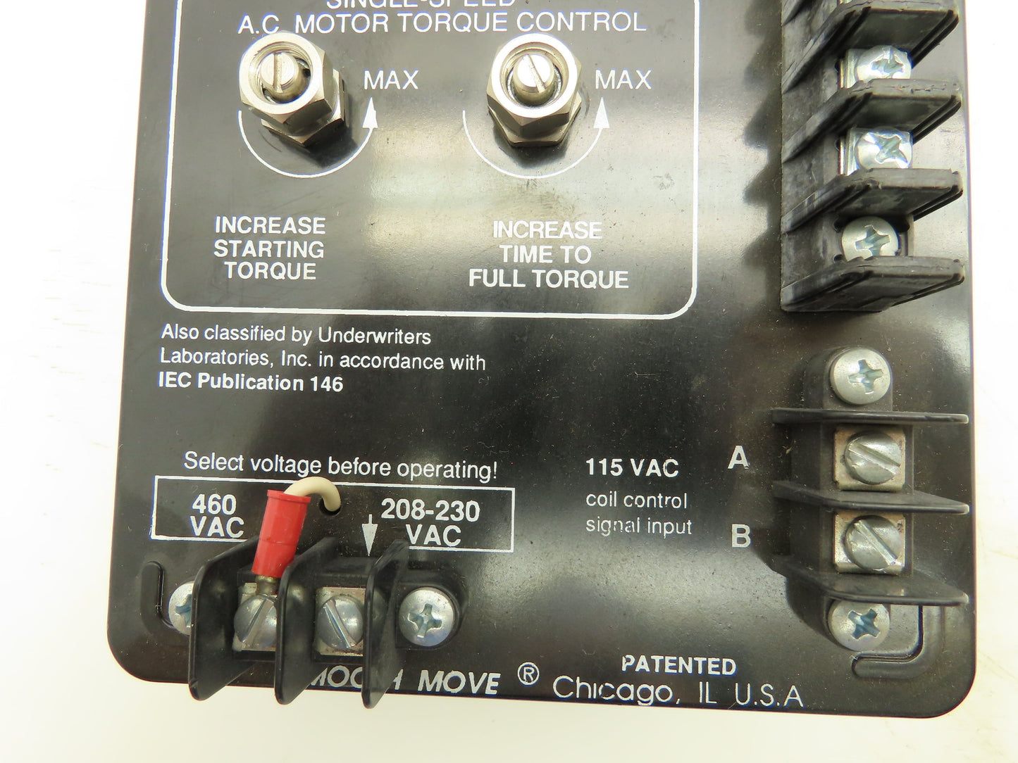 Power Electronics BT346-1D Smooth Move Soft Start Control 3Hp 460V Single Speed