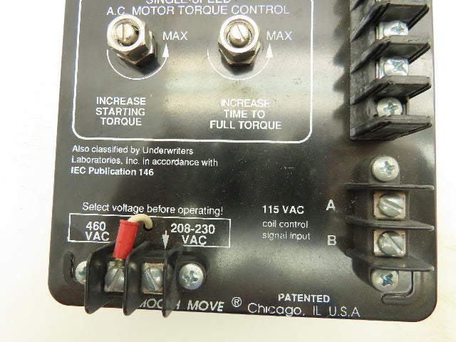 Power Electronics BT346-1D Smooth Move Soft Start Control 3Hp 460V Single Speed