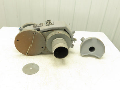 Protectoseal SJWC6244DJ End of Line Vacuum Vent 4"x4" Ductile Iron 2" WC