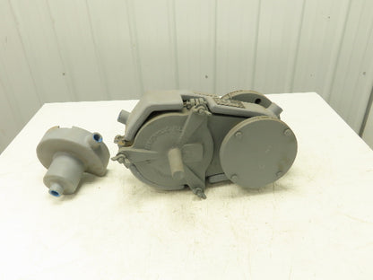 Protectoseal SJWC6244DJ End of Line Vacuum Vent 4"x4" Ductile Iron 2" WC