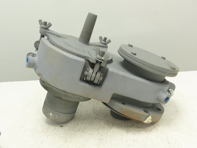 Protectoseal SJWC6244DJ End of Line Vacuum Vent 4"x4" Ductile Iron 2" WC