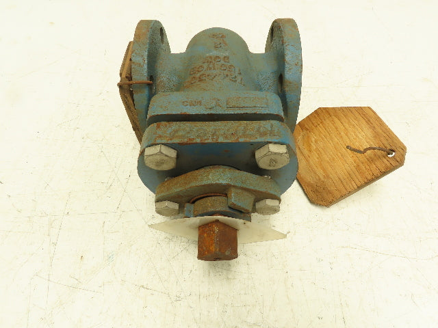 DOW Chemical Rubber Lined Plug Valve 2" Flanged 150 WCB