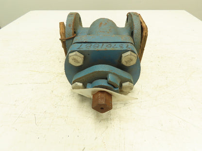 DOW Chemical Rubber Lined Plug Valve 2" Flanged 150 WCB