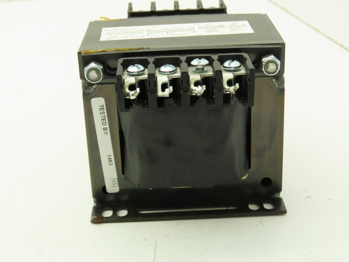 Square D 9070T250D15 Industrial Control Transformer 0.25kva 24/120VAC
