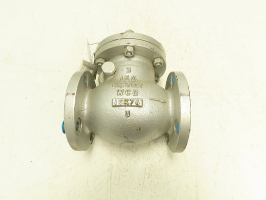 Neway API594 Swing Check Valve 3" Flanged RF WCB Steel Class 150