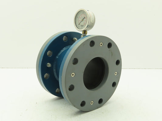 OPW SCS5NF11040402 Pneumatic Rubber Sleeve Pinch Valve 4" Flanged